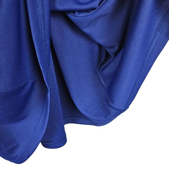 Athleisure Workout Comfy Running Tennis Dress Adidas S Blue Orange Geometric Top - Picture 9 of 14